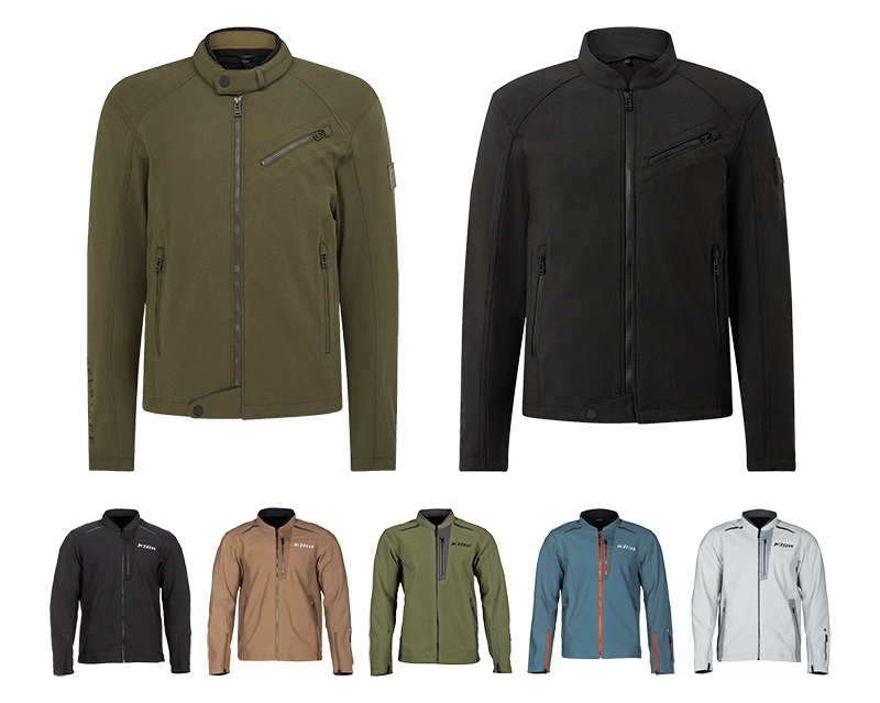 Belstaff Tamaer and Klim Marrakesh jacket colours